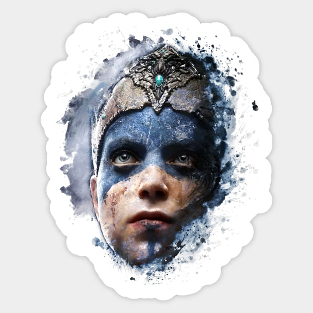 Hellblade Senua's Sacrifice Sticker by TortillaChief